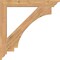 Ekena Millwork Imperial Traditional Smooth Bracket, Western Red Cedar, 3 1/2"W x 32"D x 32"H BKT04X32X32IMP01SWR - alternate 4
